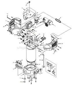 Part Location Diagram of FP205118AV Campbell Hausfeld Pressure Switch